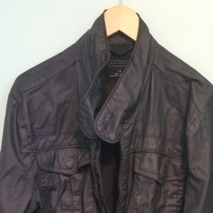 forever 21 mens coated Harrington style jacket